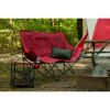 3 Shelf Camping Table, Red, 14" x 14"x 18"