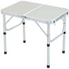 Folding Portable Camping Table Aluminum Outdoor Table Adjustable Height