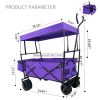 Outdoor Garden Park Utility kids wagon portable beach trolley cart camping foldable folding wagon