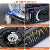 3300W Portable Camping Stove Butane Canister Dual Fuel Burner Piezo Electric Ignition Single Burner