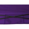 10' x 10' Purple Instant Outdoor Canopy with Heavy Duty Construction