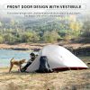 Naturehike Cloud Up Camping Tent Hiking Outdoor Family Beach Shade Waterproof Camping Portable 1 2 3 person Backpacking Tent